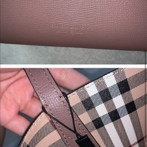 Burberry reversible medium tote bag